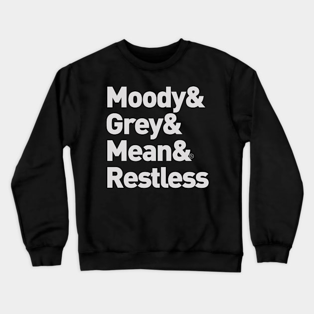 So Restless Indeed... Crewneck Sweatshirt by So Red The Poppy